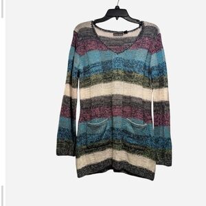 Kristin Nicole Colorful Knit Sweater